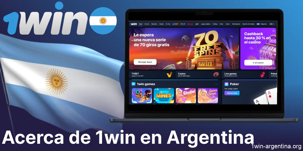 Información sobre el casino en línea y el sitio de apuestas 1win en Argentina