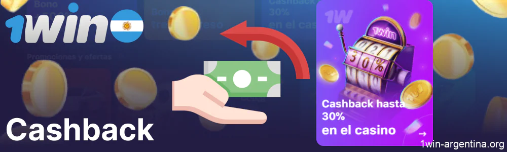 Opciones de Cashback disponibles en 1win Argentina