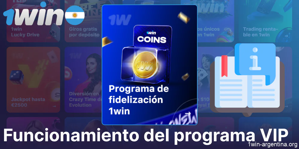 Instrucciones para adherirse al porograma de fidelización 1win en Argentina