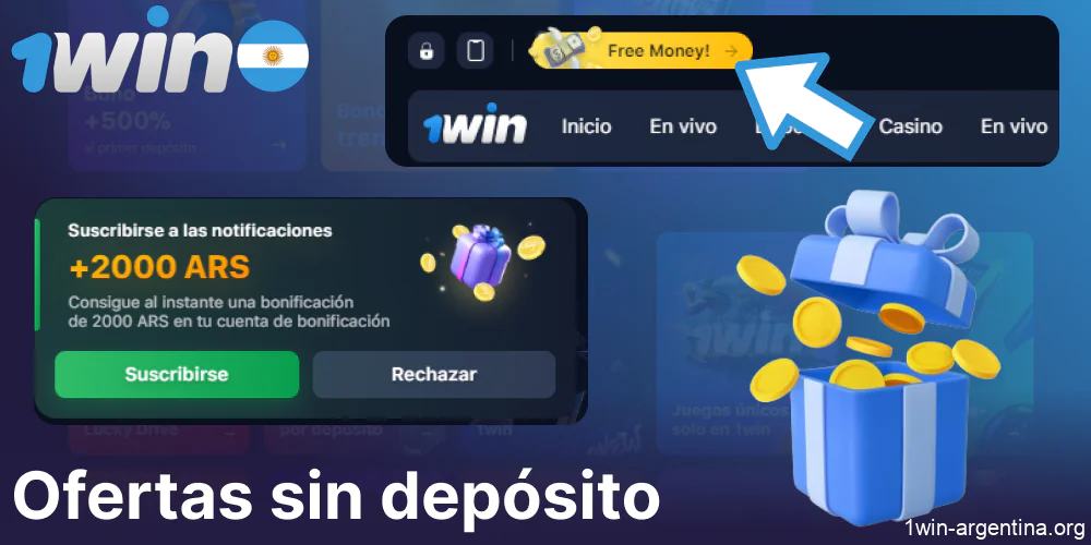 Bonos sin depósito de 1win para jugadores de Argentina