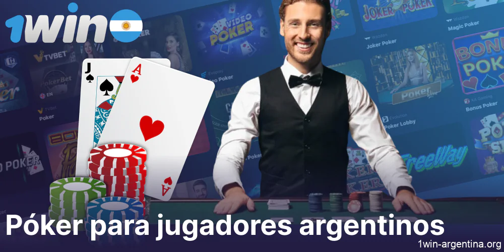 Los juegos de póker disponibles en 1win para los jugadores de Argentina