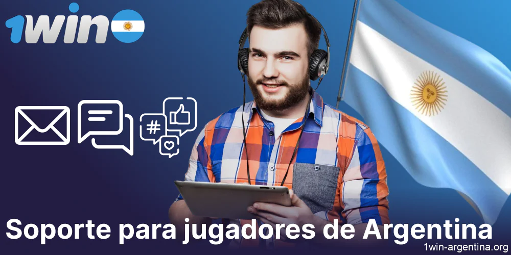 1win servicios de atención al cliente para jugadores de Argentina