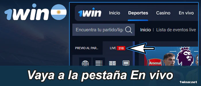 Acceda a la pestaña En vivo