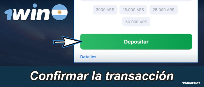 Confirme su ingreso