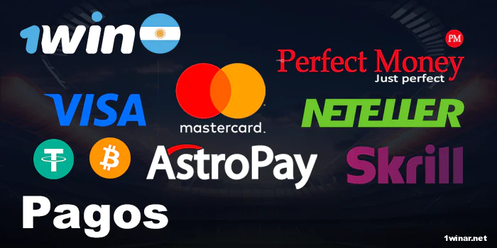 Métodos de pago en 1win Argentina