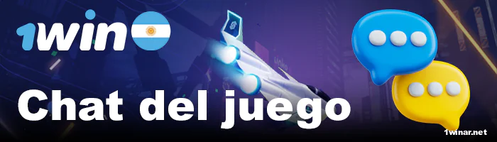 Función de chat en JetX