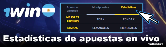 Información en vivo sobre apuestas