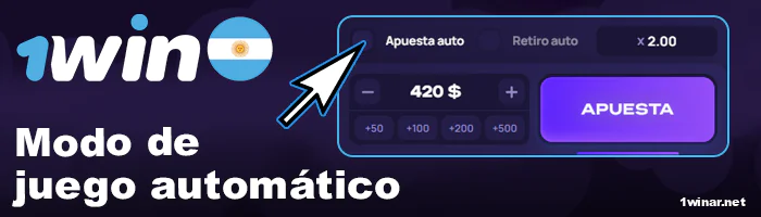Juego en modo auto