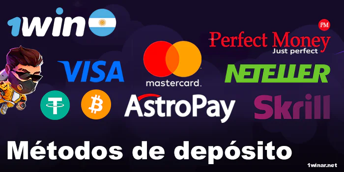 Métodos de pago de 1win Lucky Jet