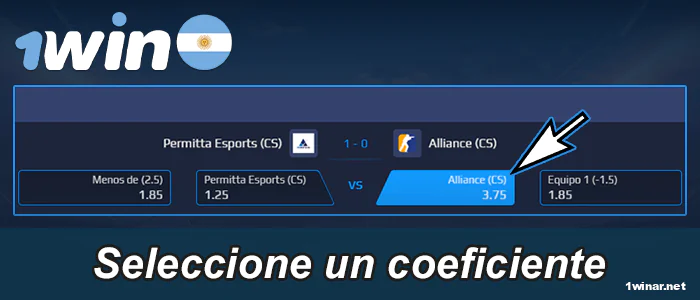 Elija un coeficiente