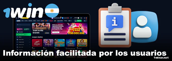 Tipos de información en 1win AR