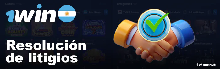 Resolución de conflictos en 1win AR
