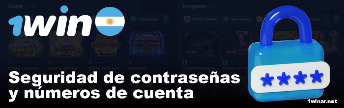 Contraseña segura en 1win Argentina